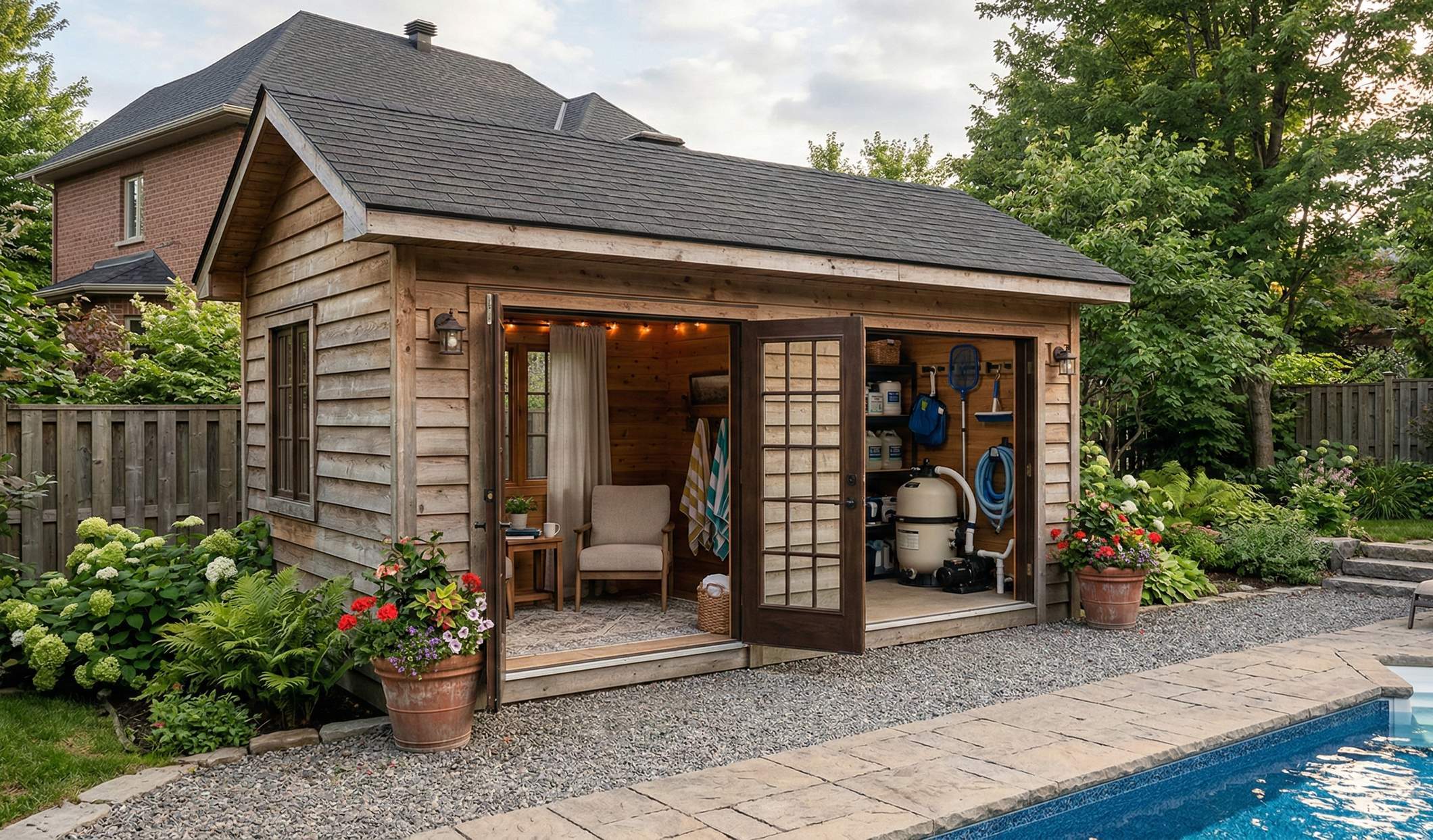 Cabanon de rangement