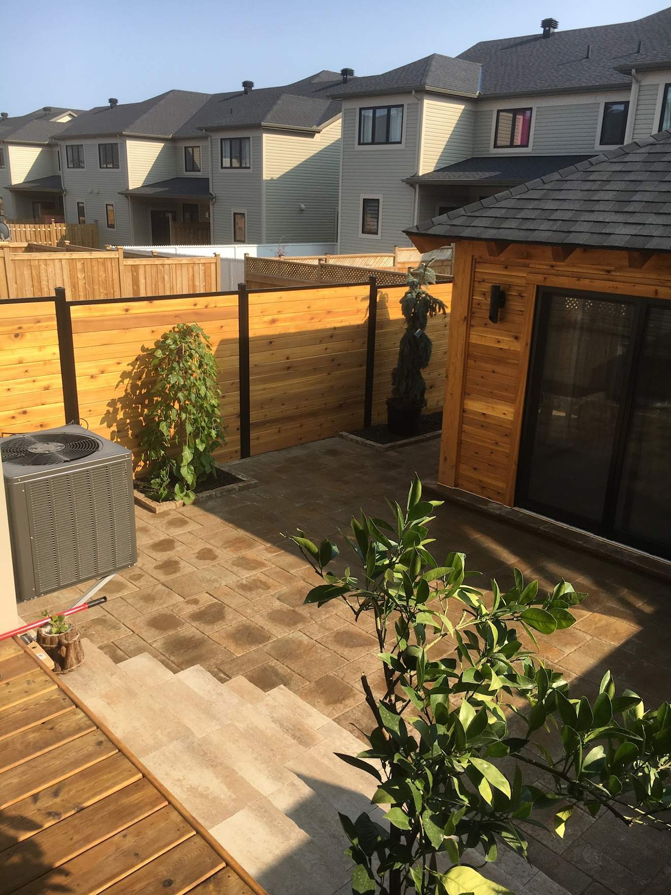 Terrasse & cabanon bois